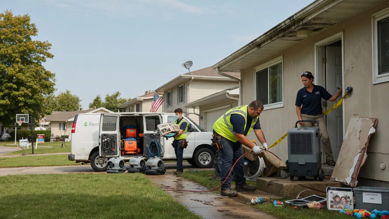 Water Damage Restoration in Sherwood, WI near me